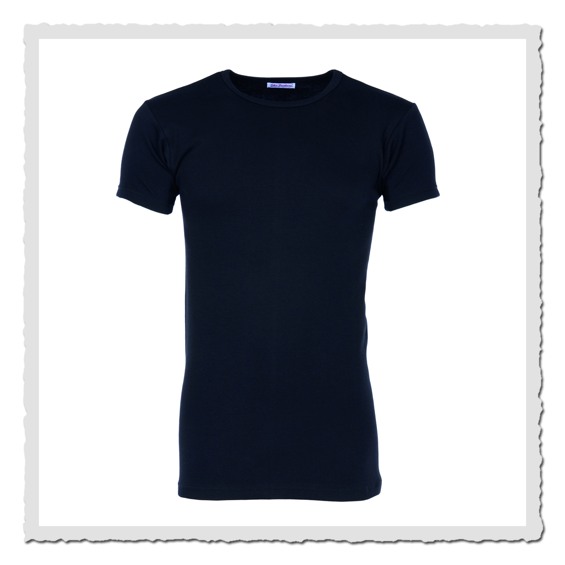 1947 Round Neck Shirt black - 2er Set